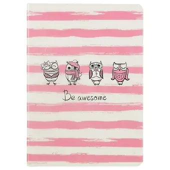 Тетрадь в клетку AnAn, "Совы. Be awesome", B5, 40 листов