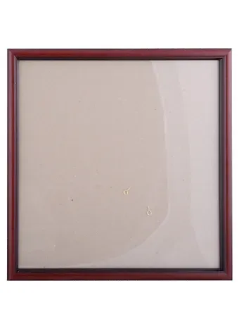 Рама 30*30 деревянная, цв. коричневый темный, со стеклом, Двуреченский