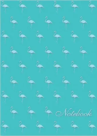 Записная книжка, Феникс+, А6 (98*135мм) 200л. Notebook Фламинго, твердая обложка, с поролоном, тиснение фольгой