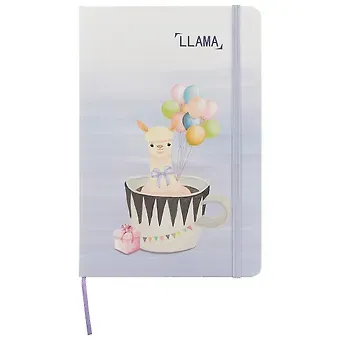 Записная книжка «Llama in cup», 80 листов, А5