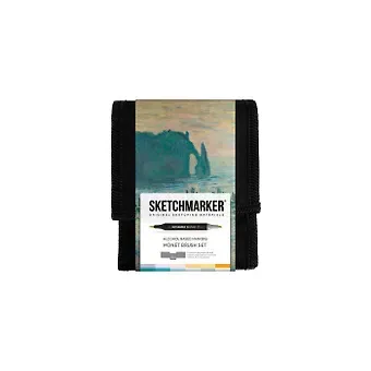 Маркеры 12цв Sketchmarker&Pushkinskiy Brush "Моне", Sketchmarker