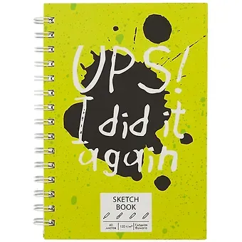 Скетчбук "SKETCHBOOK. UPS!", А5, 60 листов