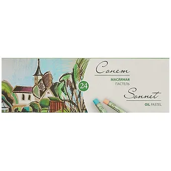 Масляная пастель «Сонет», 24 цвета