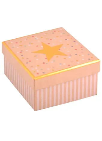 Коробка подарочная "Звездочка" 11*11*6,5см, картон
