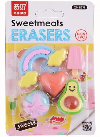 Набор Ластики пазлы Sweetmeats (блистер)