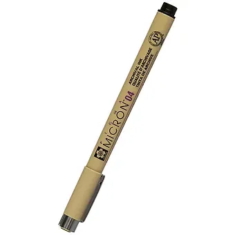 Капиллярная ручка «Pigma Micron», Sakura, 0.4 мм, чёрная