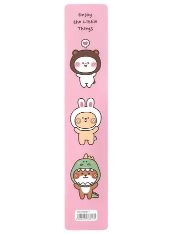 Закладка для книг пластиковая "Kawaii. Зверюшки"