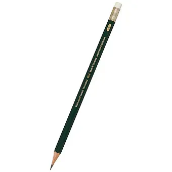 Карандаш ч/гр с ластиком "Castell-9000" В, Faber-Castell