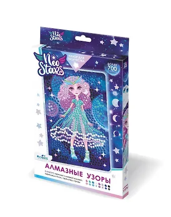 Набор для творчества. Алмазные узоры "Neo Stars. Луна"