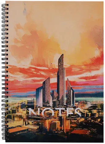 Тетрадь в клетку Listoff, Business city, А4, 80 листов