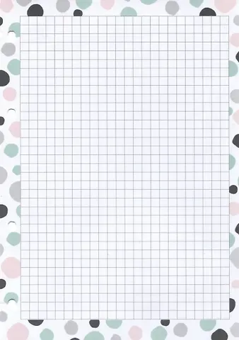 Сменный блок для тетрадей 50л кл. "Spots" инд.уп.