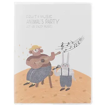 Тетрадь в линейку JoyTop, Animals party, А5, 78 листов, в ассортименте