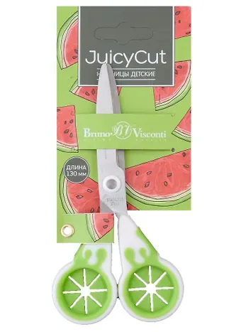 Ножницы 130мм детские "Juicy Cut", блистер