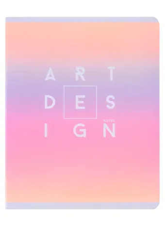 Тетрадь в клетку Listoff, Art design, 48 листов, в ассортименте