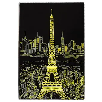 Тетрадь нелинованная AnAn, Paris, 40 листов, в ассортименте
