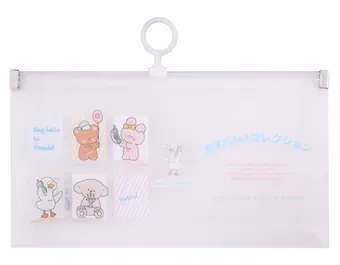 Папка-конверт Travel на молнии "Kawaii"  с расширением