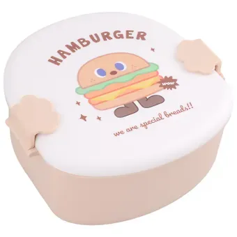 Ланч-бокс Hamburger 1200мл (пластик) (16х16) (12-07944-323)