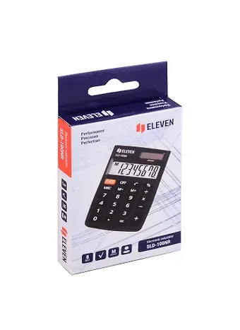 Калькулятор 08 разрядный карманный, 2-е питан., Eleven SLD-100NR