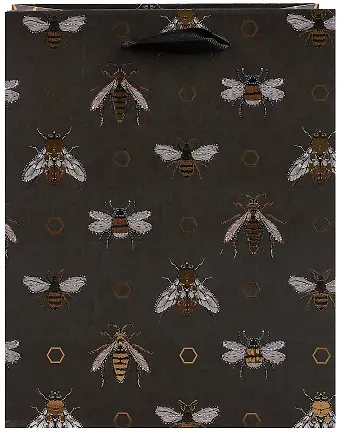 Пакет А5 23*18*10 "Жуки" нейтр., бум.мат