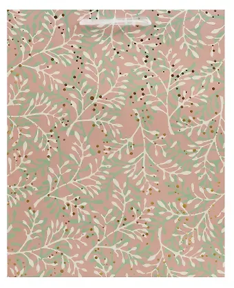 Пакет А4 32*26*12 "Веточки" жен., бум.мат.ламинат