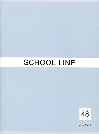 Тетради в клетку Listoff, "Basic line. Blue", А4, 48 листов