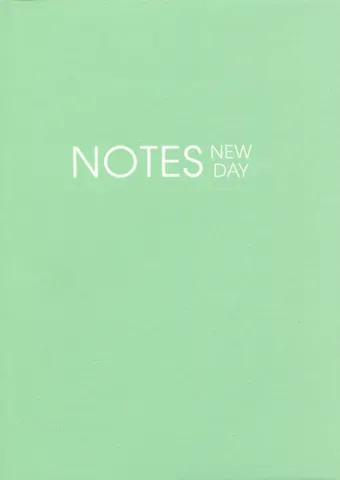 Тетрадь в линейку Listoff, "New day. Салатовый", 120 листов