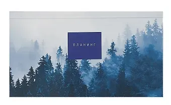 Планинг недат. 64л "Тайга" карманный, 7БЦ, мат.лам, выб.лак, офсет