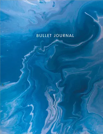 Книга для записей А5 144стр тчк. "Bullet Journal (мрамор)"