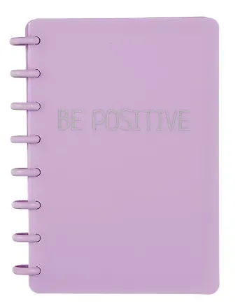 Тетрадь в линейку Be positive, 80 листов, в ассортименте