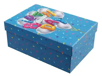 Коробка подарочная "Birthday" 21*14*8,5см, картон