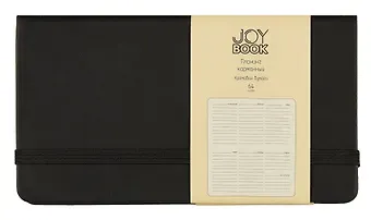 Планинг недат. 64л "Joy Book" серный агат, карманный, иск.кожа 7Б, скругл.углы, тонир.блок, резинка, офсет, ляссе