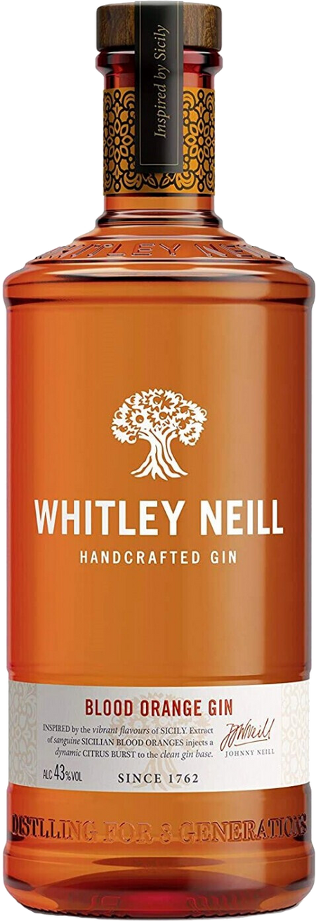 Whitley Neill Blood Orange Handcrafted Dry Gin