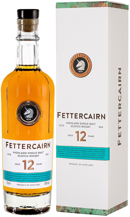 Fettercairn Single Malt Scotch Whisky 12 Years Old (gift box)