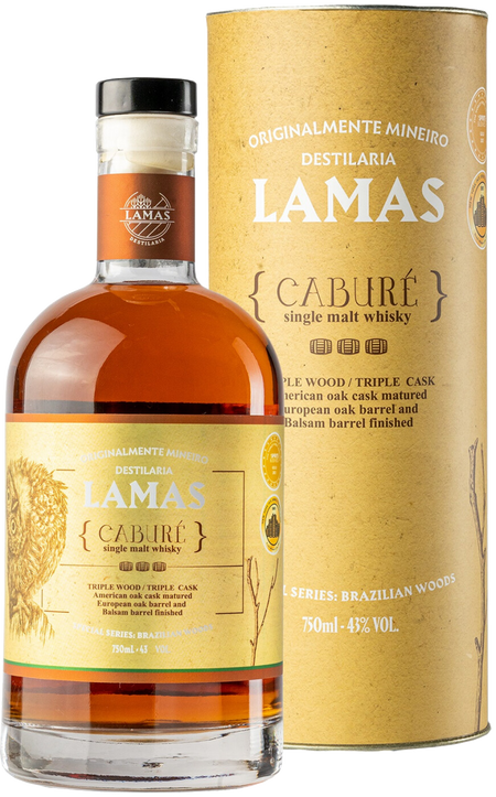 Lamas Cabure Triple Wood Single Malt Whisky (gift box)