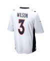   russell wilson white denver broncos game jersey Nike, 
