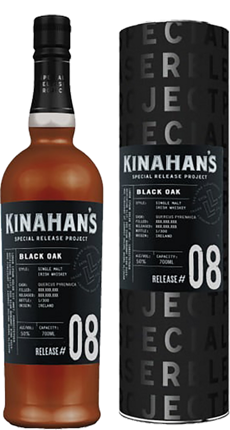Kinahan's Black Oak Release №8 Single Malt Irish Whisky (gift box)