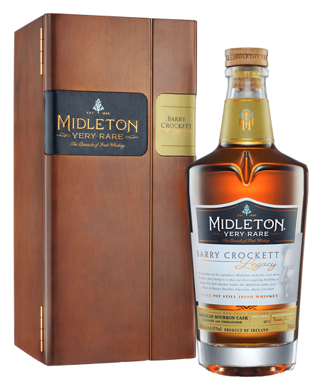 Midleton Barry Crockett Legacy Single Pot Still Irish Whiskey (wooden box)