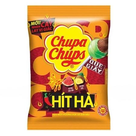 Леденцы Chupa Chups Lollipops Pineapple & Watermelon, 108 г