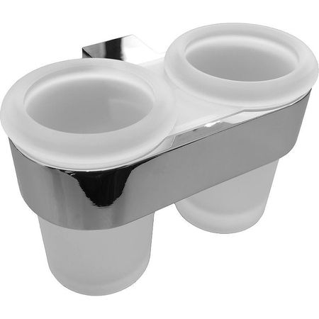 Стакан для зубных щеток Altasan Лотос ЛТ42Х двойной Хром 1348₽