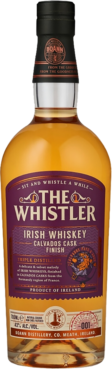 The Whistler Calvados Cask Finish Blended Irish Whisky