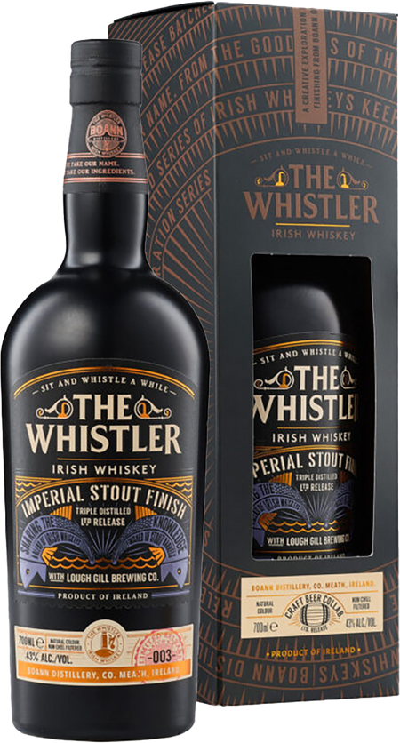 The Whistler Imperial Stout Cask Finish Irish Whiskey (gift box)