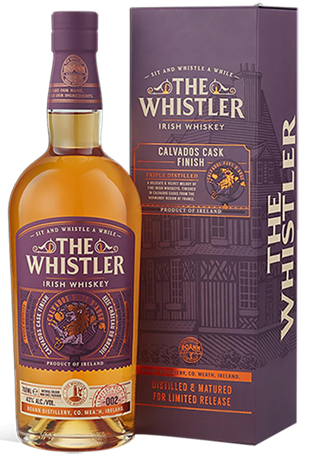 The Whistler Calvados Cask Finish Blended Irish Whisky (gift box)