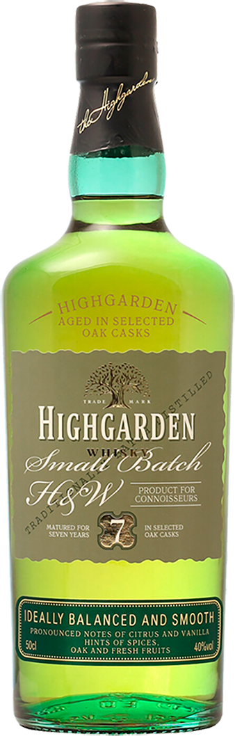 Higarden Small Batch Whisky 7 y.o.