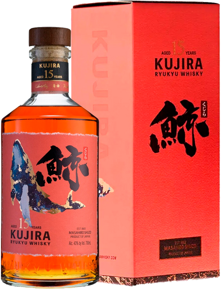 Kujira Ryukyu Single Grain Japanese Whisky 15 y.o. (gift box)