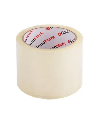 Лента клейкая 75мм*60м упаковочная прозрачная, GoodMark