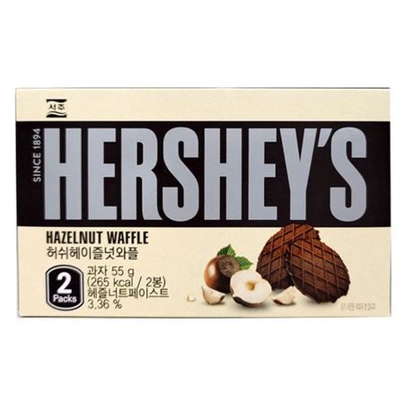 Вафли ореховые Hershey's Hazelnut Waffle, 55гр