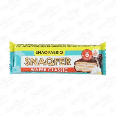 Батончик вафельный SNAQ FABRIQ ванильный крем 45г