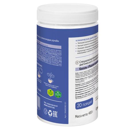 Леовит Фарма кисель поджелудочный банка 400г