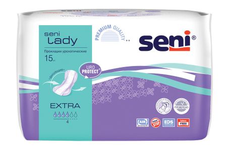 Сени леди прокладки урологические экстра 15 349₽