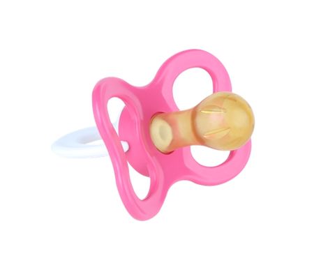 Соска-пустышка Бабочка латекс с кольцом 179₽